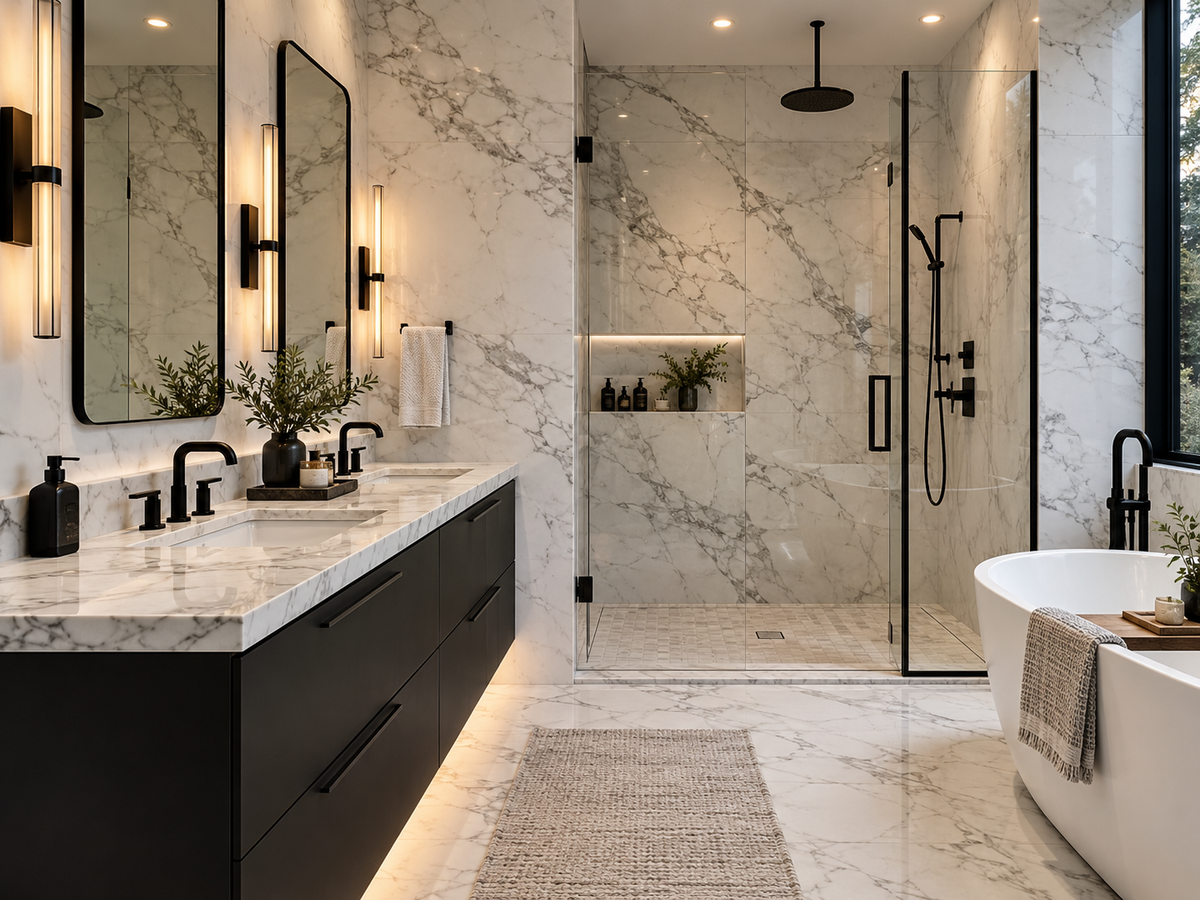 Are Black Bathroom Fixtures a Good Idea? Pros, Cons & Design Tips